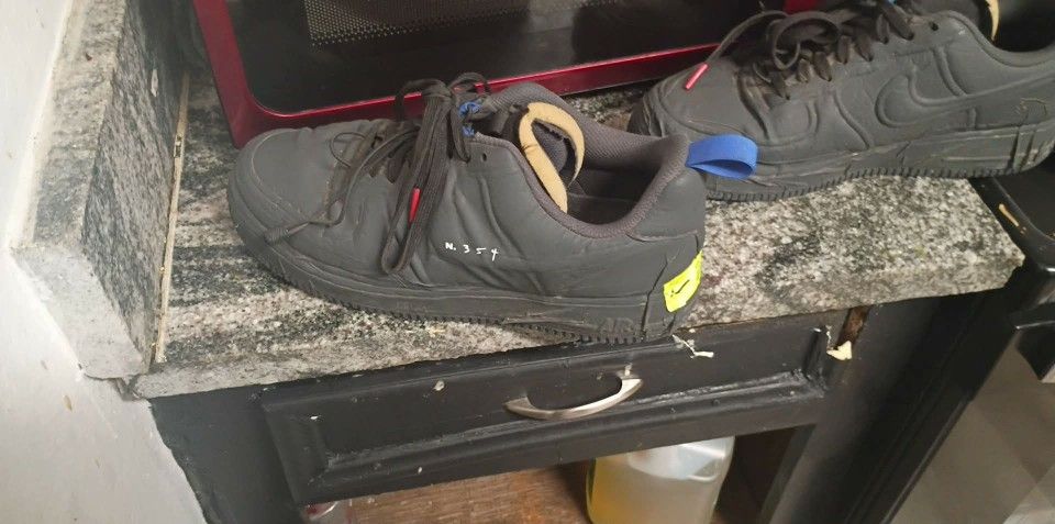 Nike Air Force 1 Experimental Black Size 8 Men's