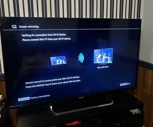 55” Sony Flat Screen Tv