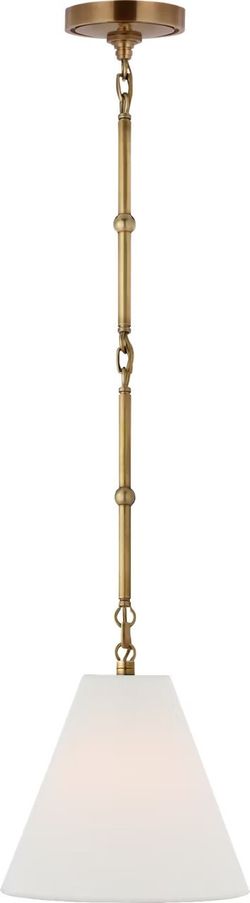 Visual Comfort Goodman Petite Brass Pendant Light TOB5089HAB – NEW (No Shade)