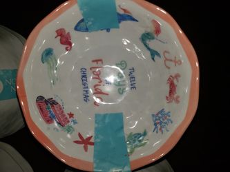 Florida Christmas bowls