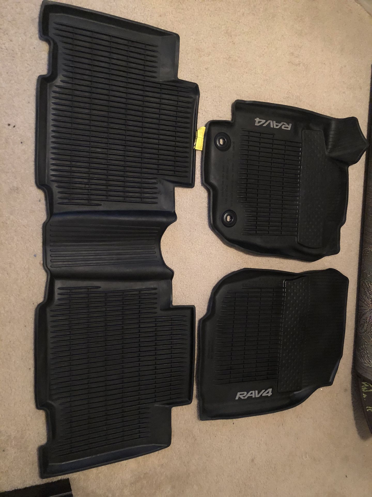 Toyota RAV4 Set Of All Weather Floor Mats