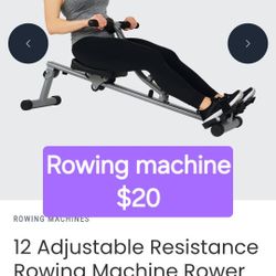 Rowing Machine 