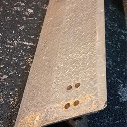 Aluminum Dock Plate – 19" x 5 ft – Heavy Duty Loading Ramp