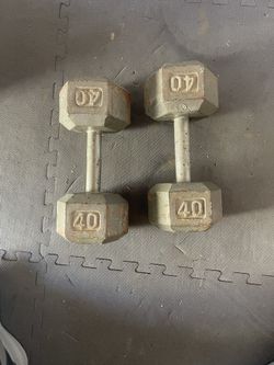 Dumbbells. 70 Dollars