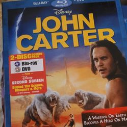 John Carter Blue Ray DVD