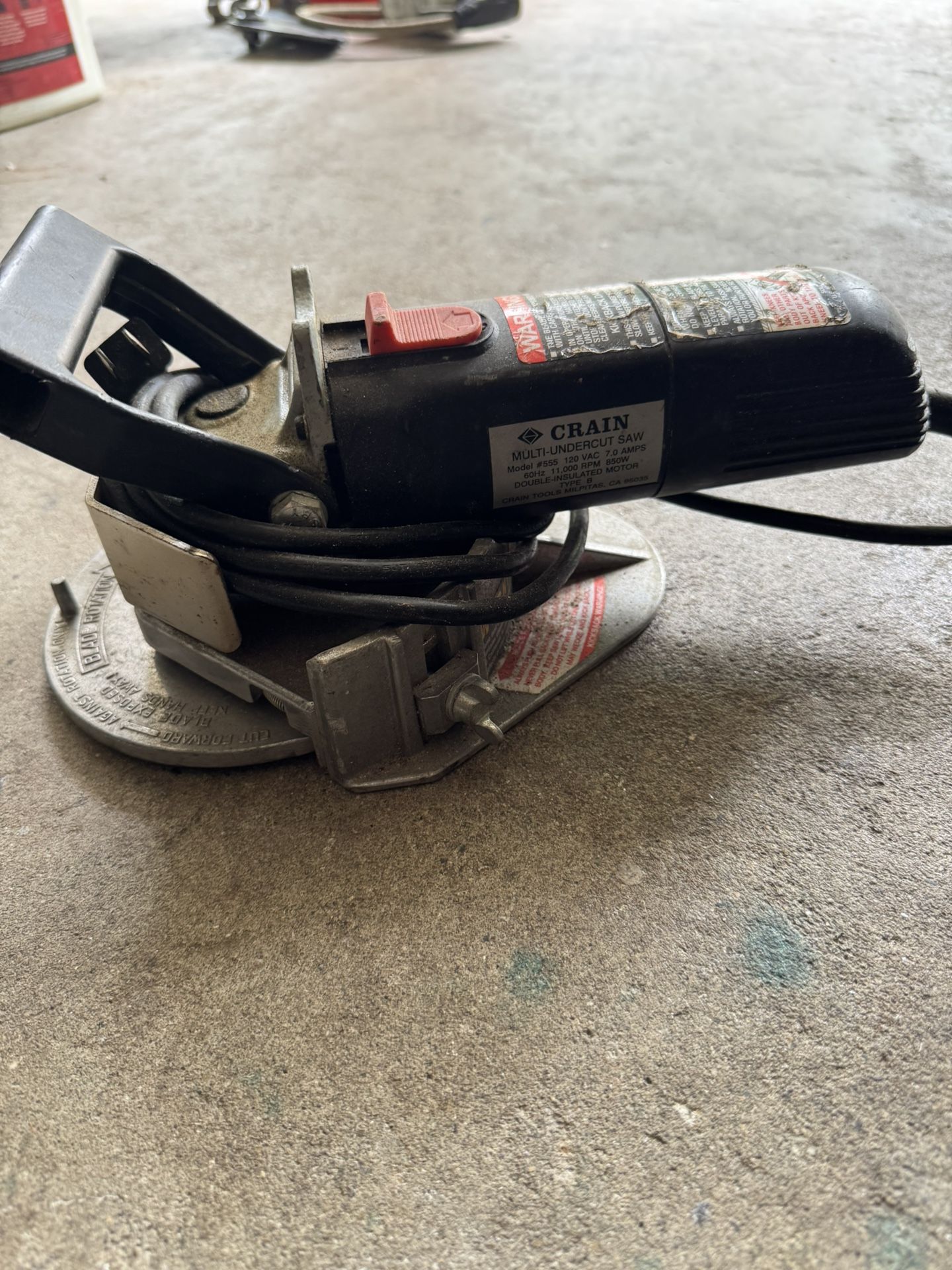 Multi Undercut Saw