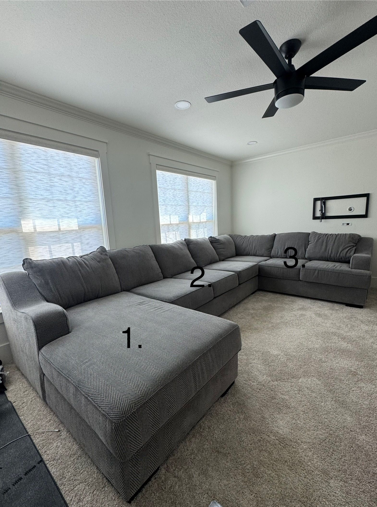 Grey Sectional 