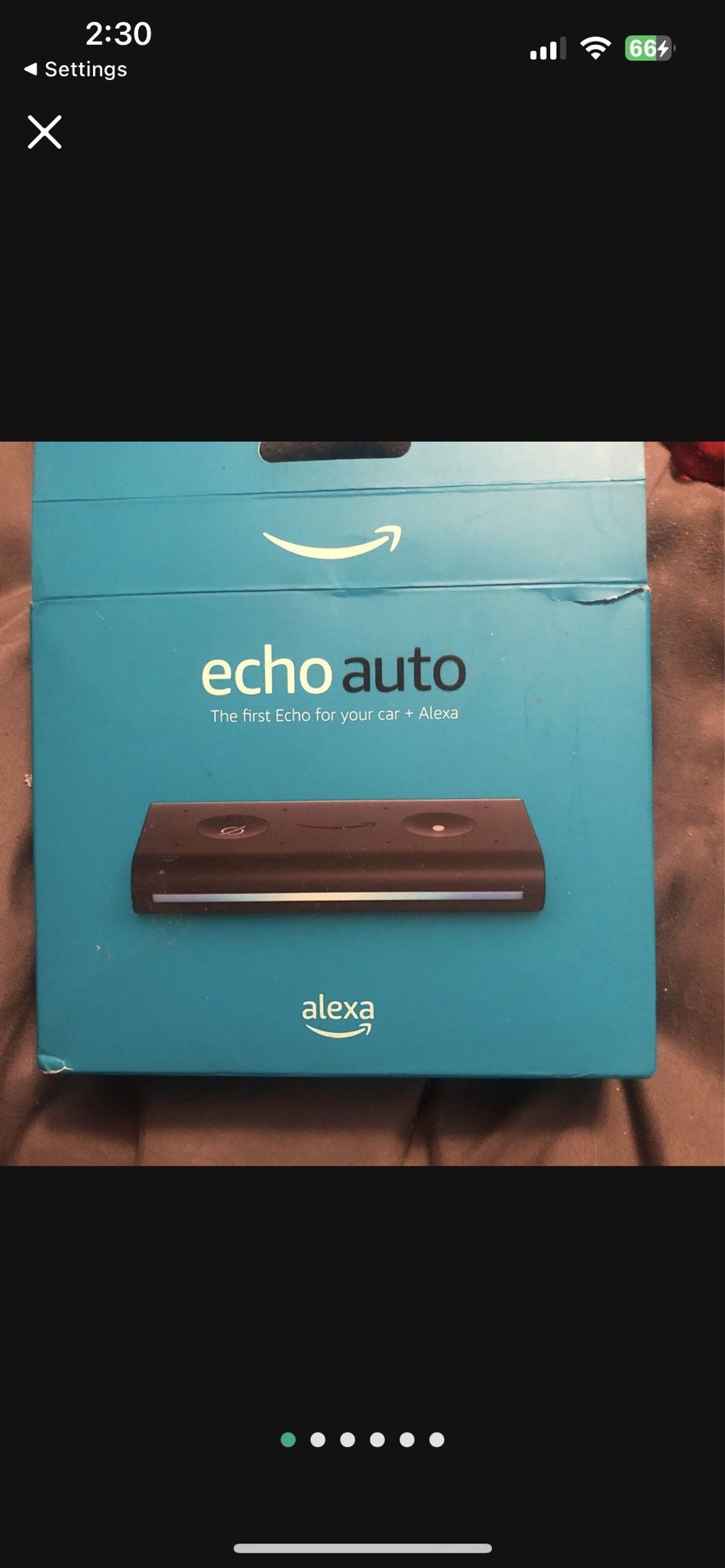 AMAZON ECHO AUTO: BRAND NEW, NEVER USED