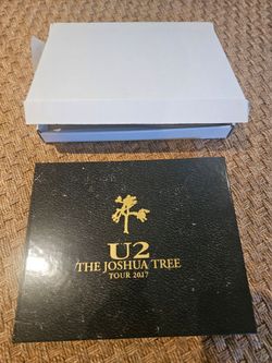 U2 Joshua tree 2017 tour book w harmonica etc