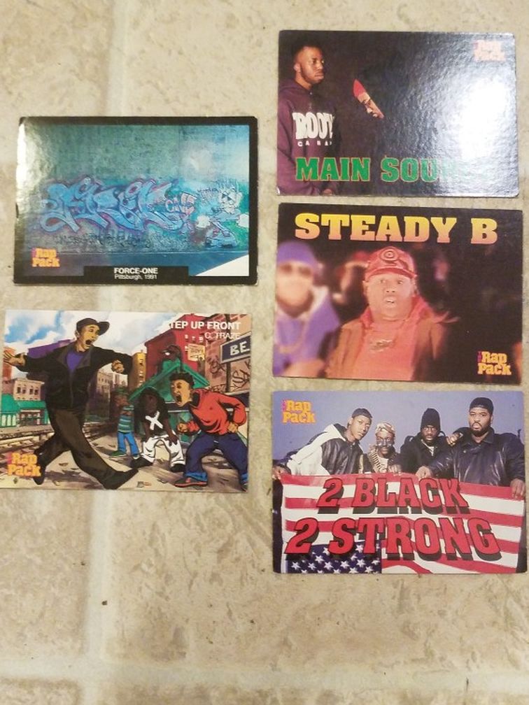 The Rap Pack Trading Cards 1991