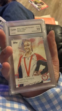 Nastia liking rookie card