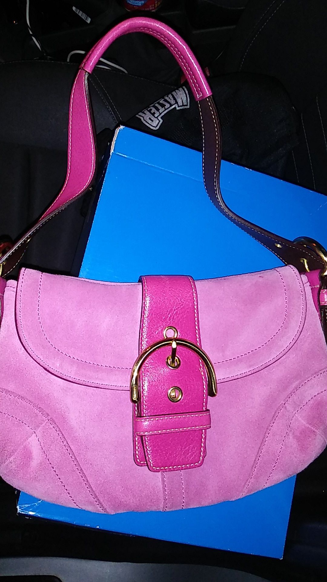 Coach pink purse New