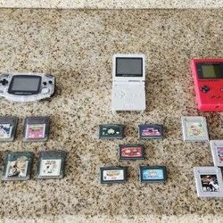 Nintendo Gameboy Sets with Games - All Tested and working - READ DESCRIPTION**
