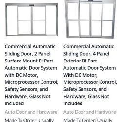 Commercial Entry Doors Automatic 