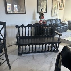 Banco Antique Pura Madera  Muy Bonito 