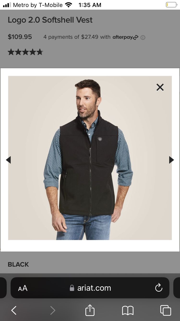 Ariat Softshell Vest