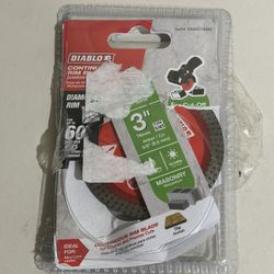 Diablo DMADC0300 3" Continuous Rim Blade 3” For Cut-off Saw Masonry & Tile