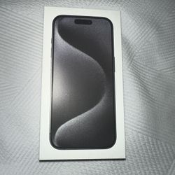 Apple iPhone 15 Pro 256gb Black Unlocked Brand New Sealed I Can Bring To you Today