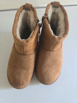 Brown cat and jack toddler boots