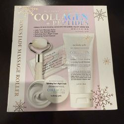 Skin Therapy Collagen And Peptides Face Mask Roller Cleanser
