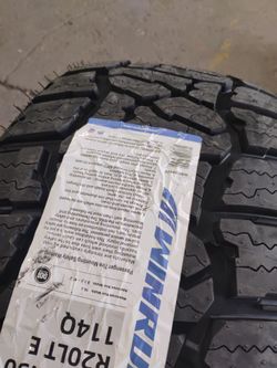 New set of tires winrun rt 35 1250 20 Lt