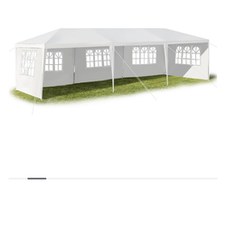 10x30 wedding party tent outdoor canopy teng with 8 side walls white FOR SALE