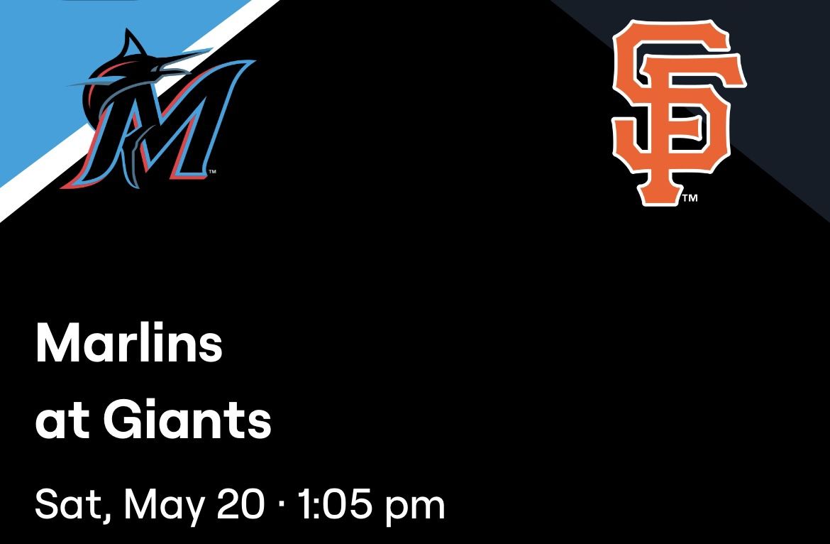 Giants Vs Marlins Bobble Head Night