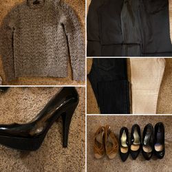 Women’s clothes and shoes