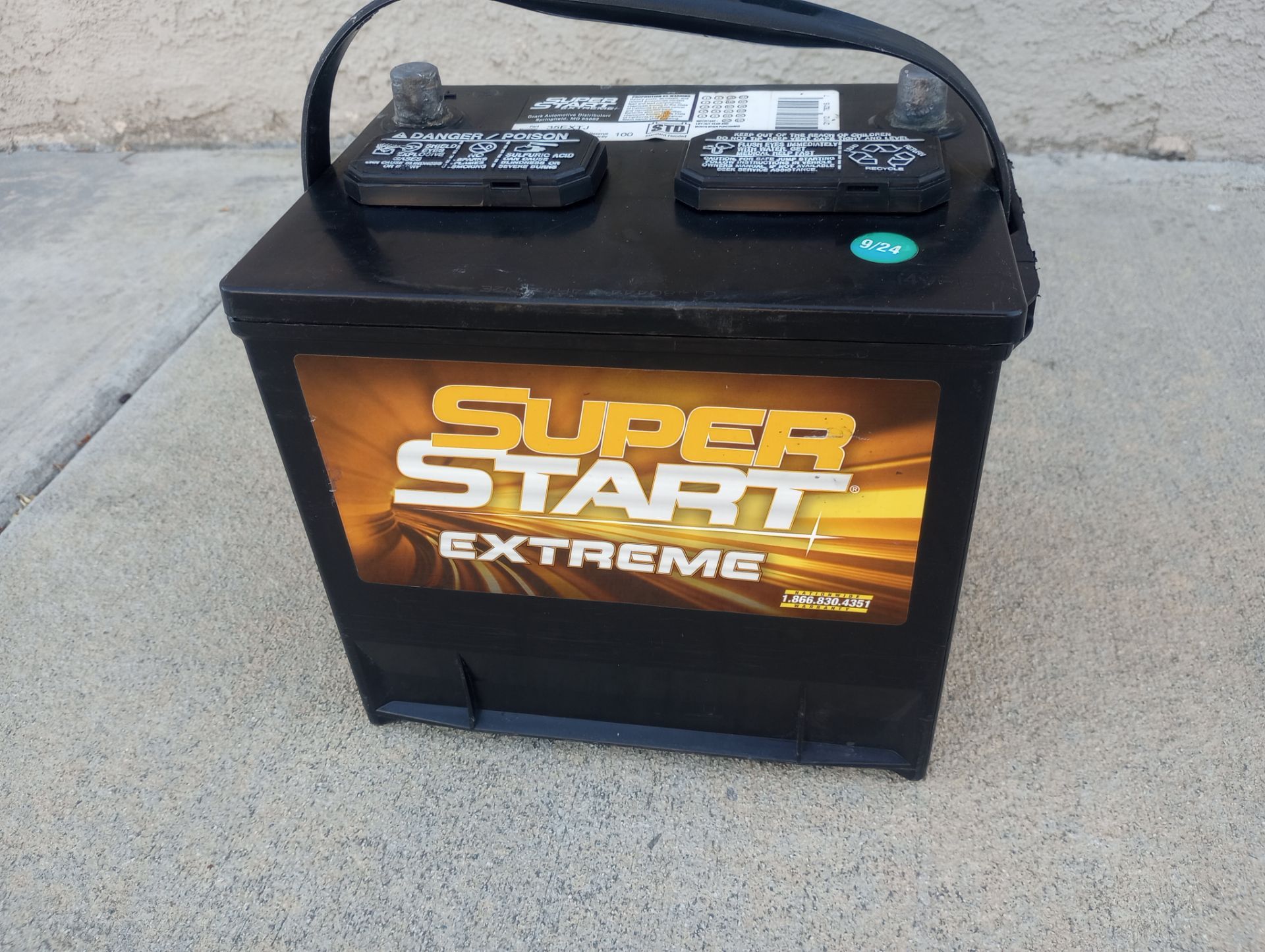 SUPER START EXTREME BATTERY ***