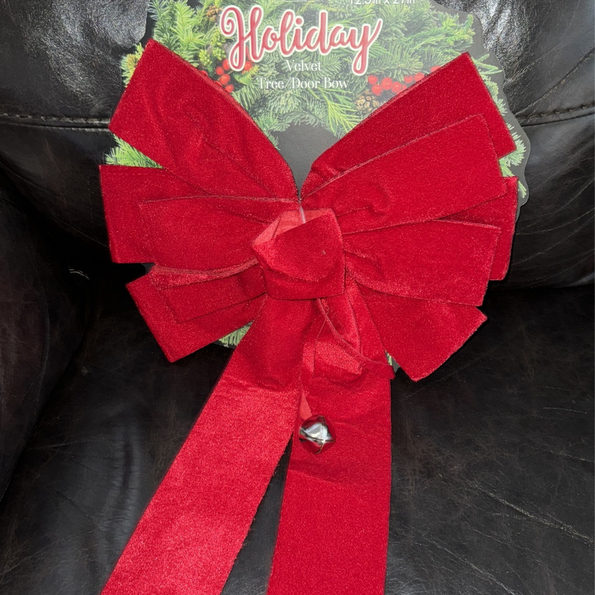 Red Bow Christmas Decorations