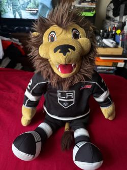 Los Angeles Kings NHL Bailey Mascot 15" H Stuffed Animal Plush Doll Toy