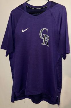 2025 MLB Colorado Rockies Player Issued Nike Dri-FIT Shirt Men’s Large