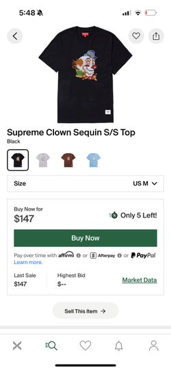 Supreme Tee Clown