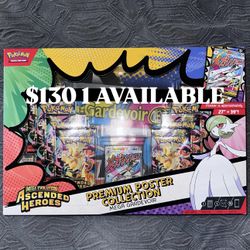 Ascended Heroes Premium Poster Collection Mega Gardevoir