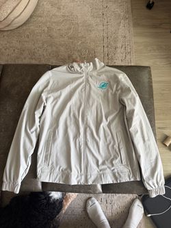 Miami Dolphins Team Issued Nike Shield/On-Field Rain Jacket