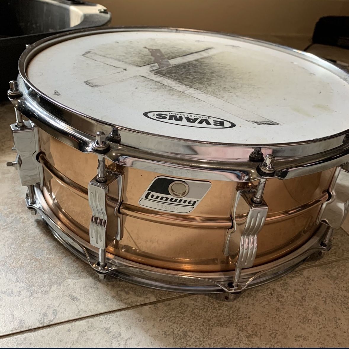 Ludwig bronze rocker Snare Drum