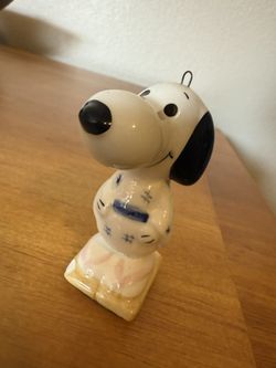  (Charlie Brown) Japan Ceramic Snoopy Ornament (Charlie Brown)