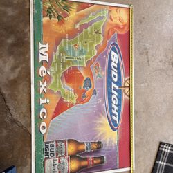 Bud Light Mexico Sign