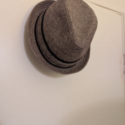 New Wool Gray Fedora Hat