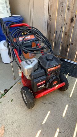 Troy Bilt Power Washer