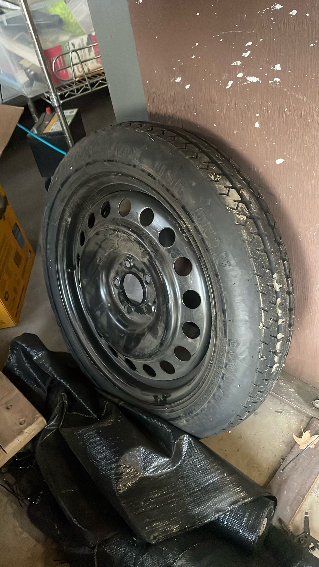 2010 To 2024 Dodge Charger Spare Donut Tire