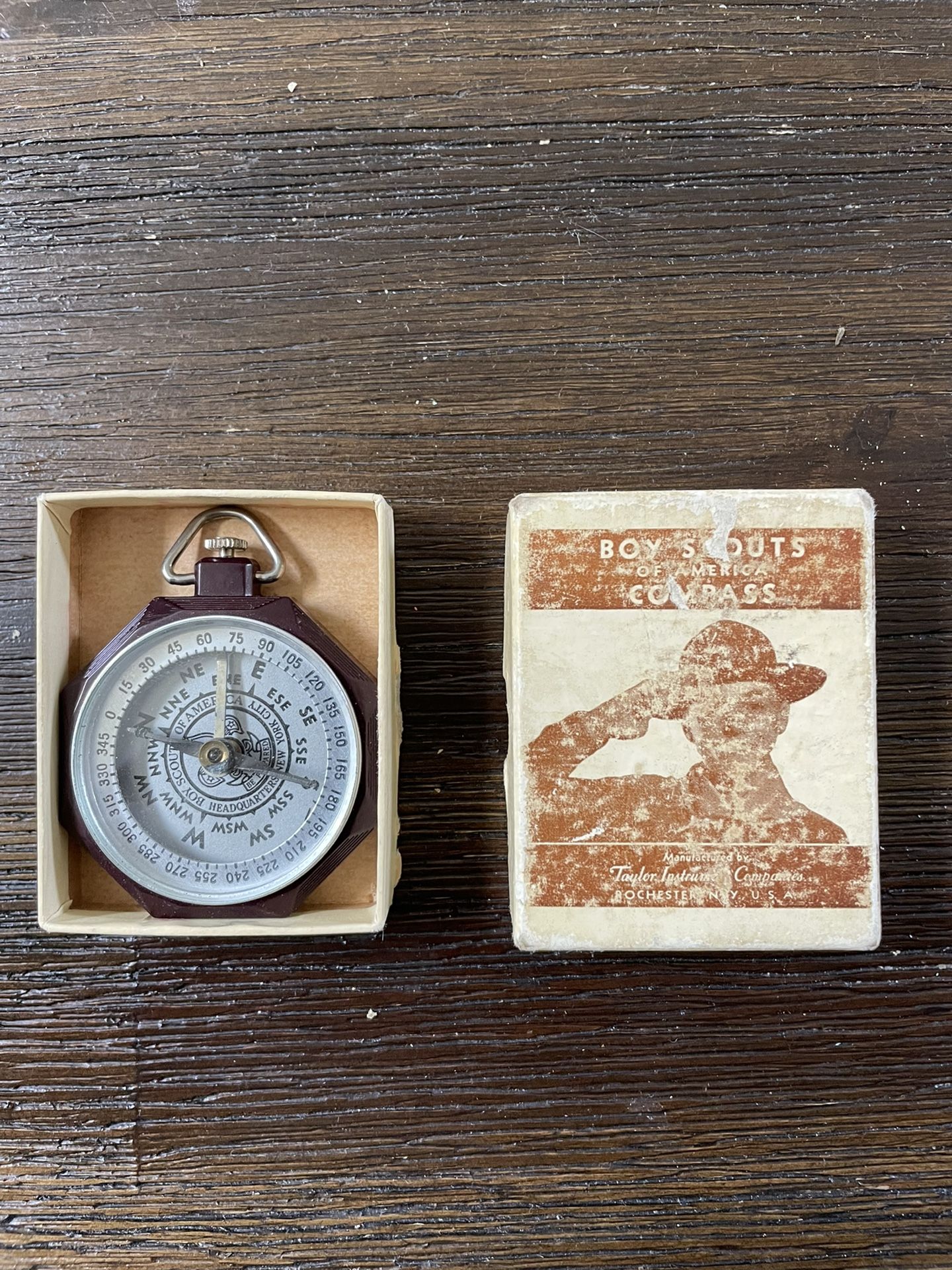Vintage Boy Scouts Compass