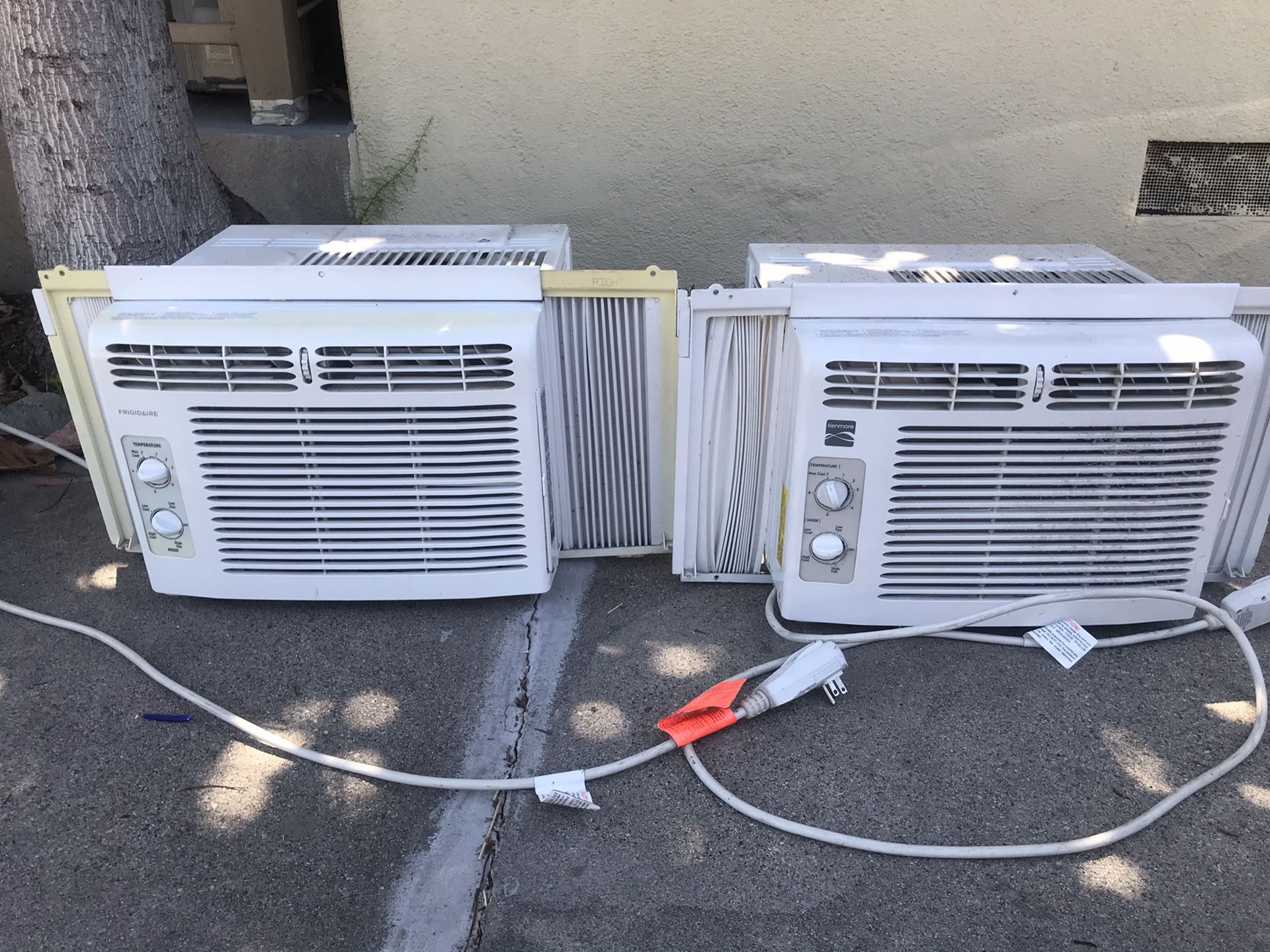 2 window and one portable AC 240$ for all.