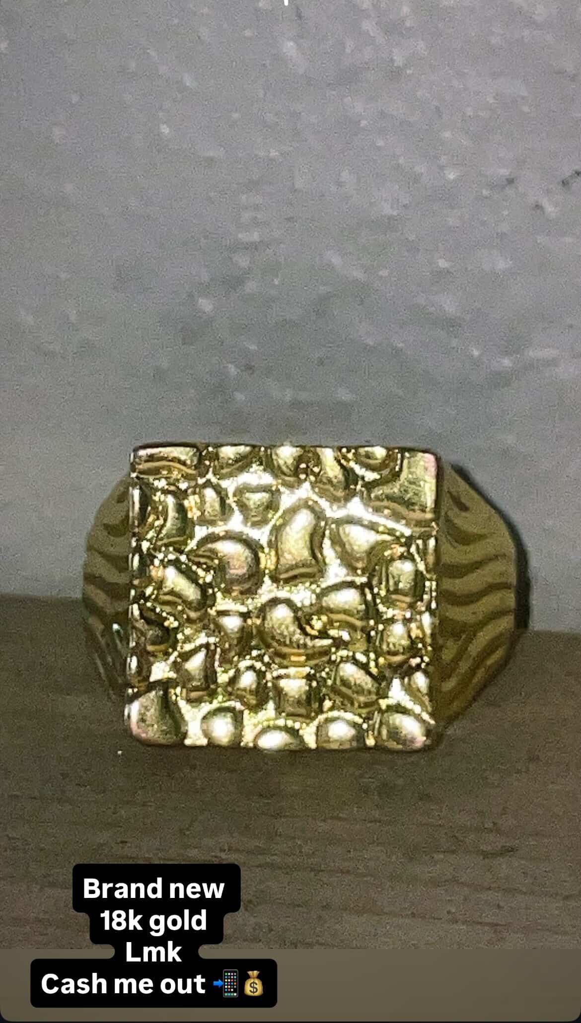 Golden Nugget Ring