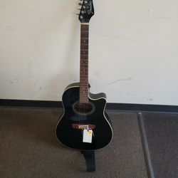 Fender Montana Acoustic Electric Guitar With Hard Case