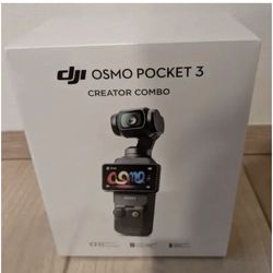 Osmo Pocket 3 Creator Combo New Sealed 