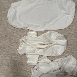Snoo swaddles and mattress sheet