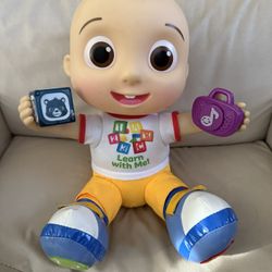 Learn With Me 123 ABC JJ Cocomelon Doll