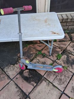 Light up scooter