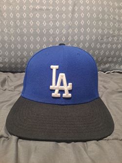 Blue Dodgers Snapback Hat